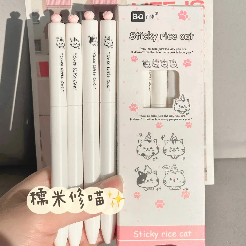 Новая вращающаяся ручка-карандаш с дизайном «Кот-ремонтник» (Glutinous Rice Repair Cat), высококачественная, в стиле Ins, 0.5 мм, быстросохнущая, черная.
Новая вращающаяся ручка-карандаш с дизайном «Кот-ремонтник» (Glutinous Rice Repair Cat), высококачественная, в стиле Ins, 0.5 мм, быстросохнущая, черная.