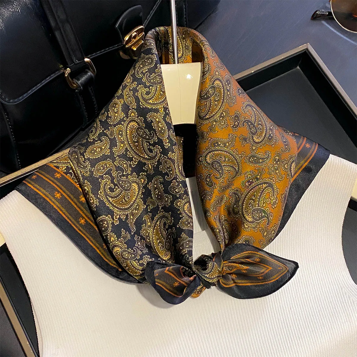 New 2026 Pashmina 100% Natural Silk Scarf Fashion Women Beach elegant Small Scarves Shawl Poncho 53*53cm Hijab Bandana Kerchief
New 2026 Pashmina 100% Natural Silk Scarf Fashion Women Beach elegant Small Scarves Shawl Poncho 53*53cm Hijab Bandana Kerchief