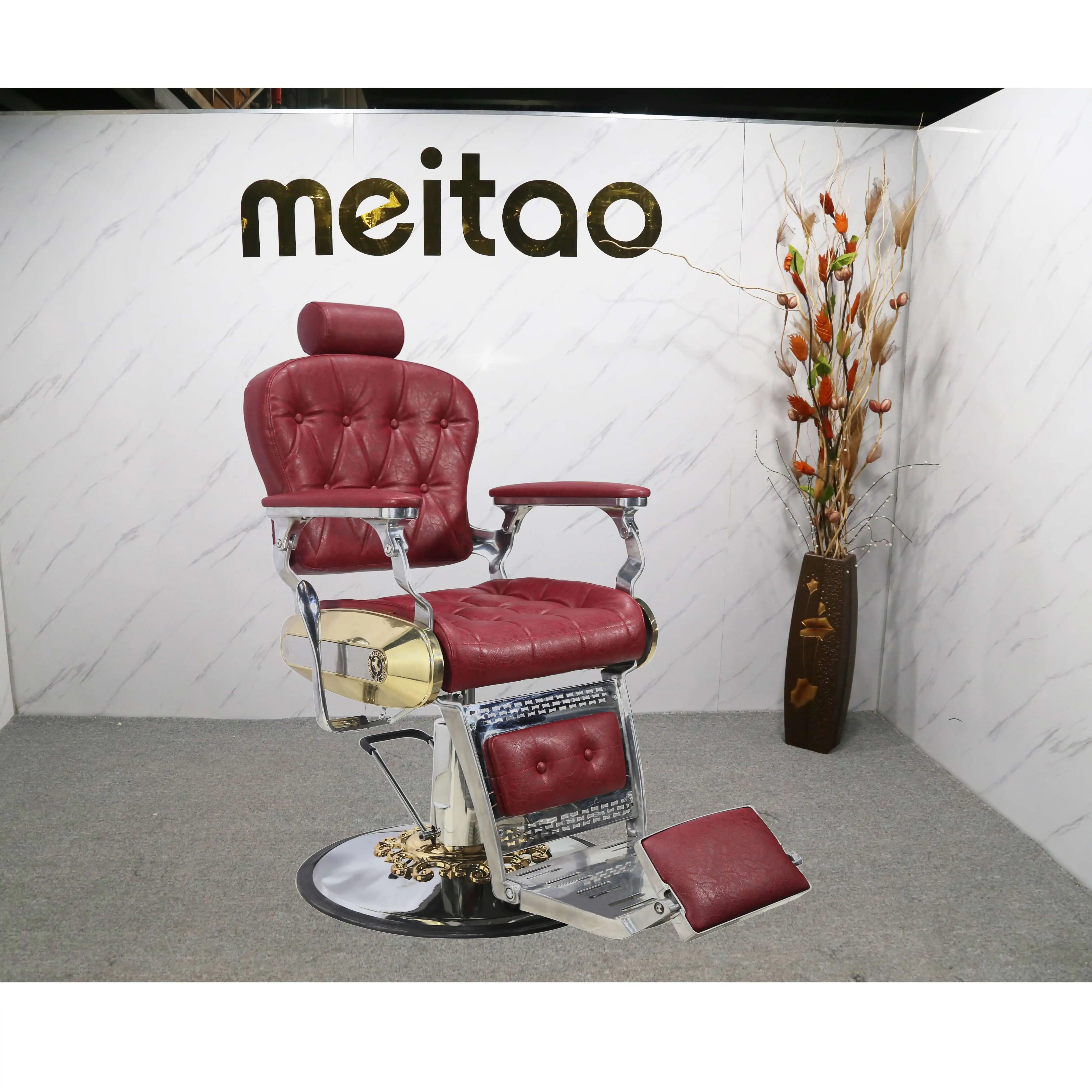 Factory Price Luxury Hydraulic Pump Chairs Red Salon Shop Barber Chairs For Massage Hairdressing 
Factory Price Luxury Hydraulic Pump Chairs Red Salon Shop Barber Chairs For Massage Hairdressing
