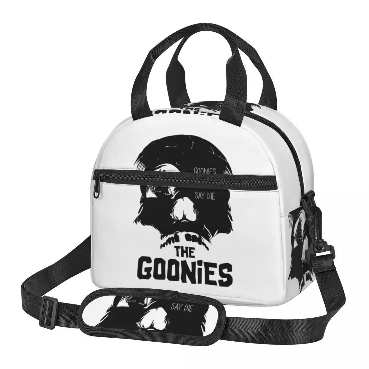 Goonies Never Say Die Сумки для обеда Изолированная коробка для бенто Водонепроницаемая сумка для обеда Сумки для пикника Термосумка для женского офиса
Goonies Never Say Die Сумки для обеда Изолированная коробка для бенто Водонепроницаемая сумка для обеда Сумки для пикника Термосумка для женского офиса