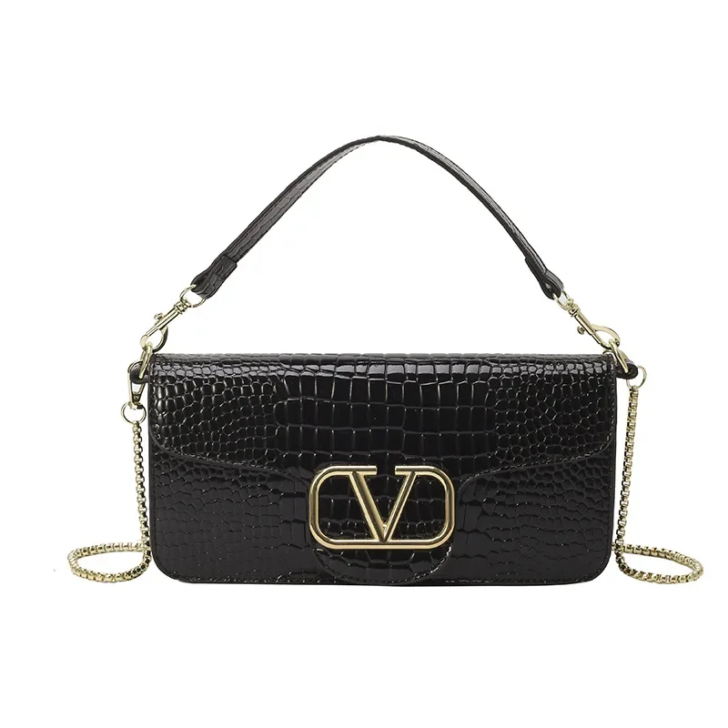 2025 New! Fashionable Crocodile Embossed Women's Bag, Luxury Handheld & Chain Crossbody Bag
2025 New! Fashionable Crocodile Embossed Women's Bag, Luxury Handheld & Chain Crossbody Bag