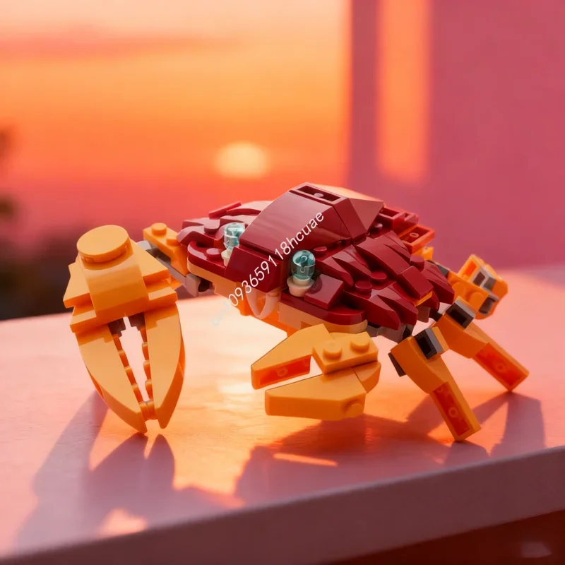 Набор для сборки модели краба MOC Creator 3 (183 детали) – развивающий конструктор для детей, идеальный подарок на Рождество и День рождения
Набор для сборки модели краба MOC Creator 3 (183 детали) – развивающий конструктор для детей, идеальный подарок на Рождество и День рождения