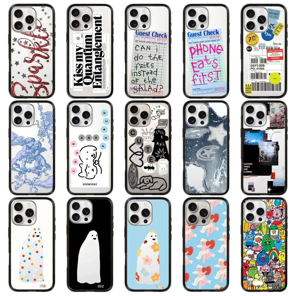 Label Note New Type Imprinted Letters on The Border Protective Acrylic MagSafe Case for IPhone 15 Pro 16 Pro Max Cover Shell
Label Note New Type Imprinted Letters on The Border Protective Acrylic MagSafe Case for IPhone 15 Pro 16 Pro Max Cover Shell