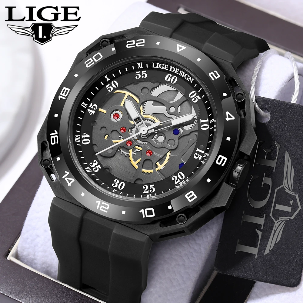LIGE Top Brand Men's Watches Luxury Square Quartz Wristwatch Waterproof Luminous Watch for Men Date Clock Relogios Masculino+Box
LIGE Top Brand Men's Watches Luxury Square Quartz Wristwatch Waterproof Luminous Watch for Men Date Clock Relogios Masculino+Box