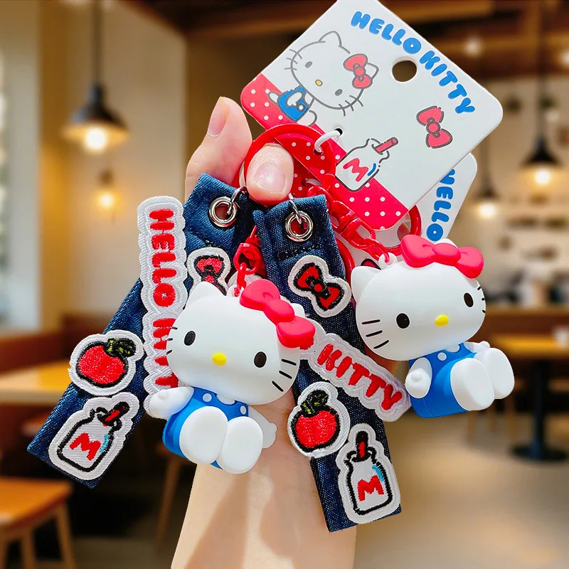 1PCS for Hello Kitty Keychain Girls Bag Widget Cartoon Doll Toy Exquisite Key Chain Surprise Gifts
1PCS for Hello Kitty Keychain Girls Bag Widget Cartoon Doll Toy Exquisite Key Chain Surprise Gifts
