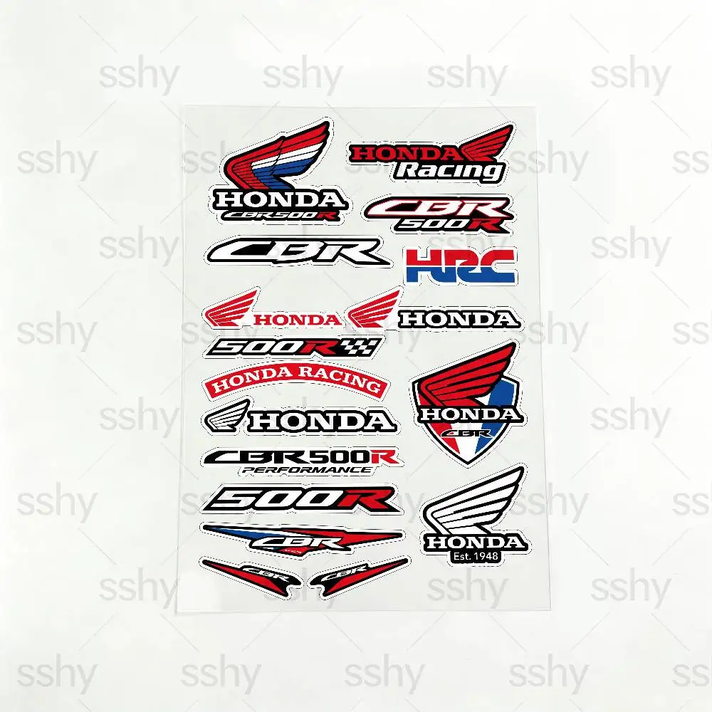 FOR HONDA CBR500R Reflective motorcycle stickers, 3M safety warning at night in the dark scooter helmets
FOR HONDA CBR500R Reflective motorcycle stickers, 3M safety warning at night in the dark scooter helmets