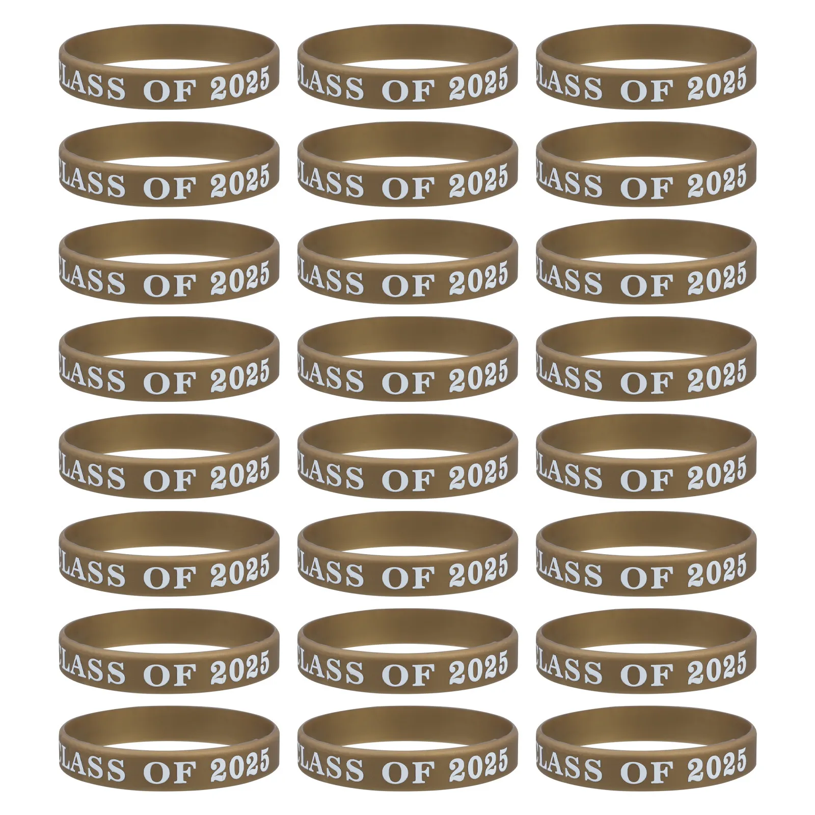 24Pcs Class of 2025 Graduation Wristbands Silicone Party Favors Bulk Graduation Supplies Wristbands for Event Students
24Pcs Class of 2025 Graduation Wristbands Silicone Party Favors Bulk Graduation Supplies Wristbands for Event Students