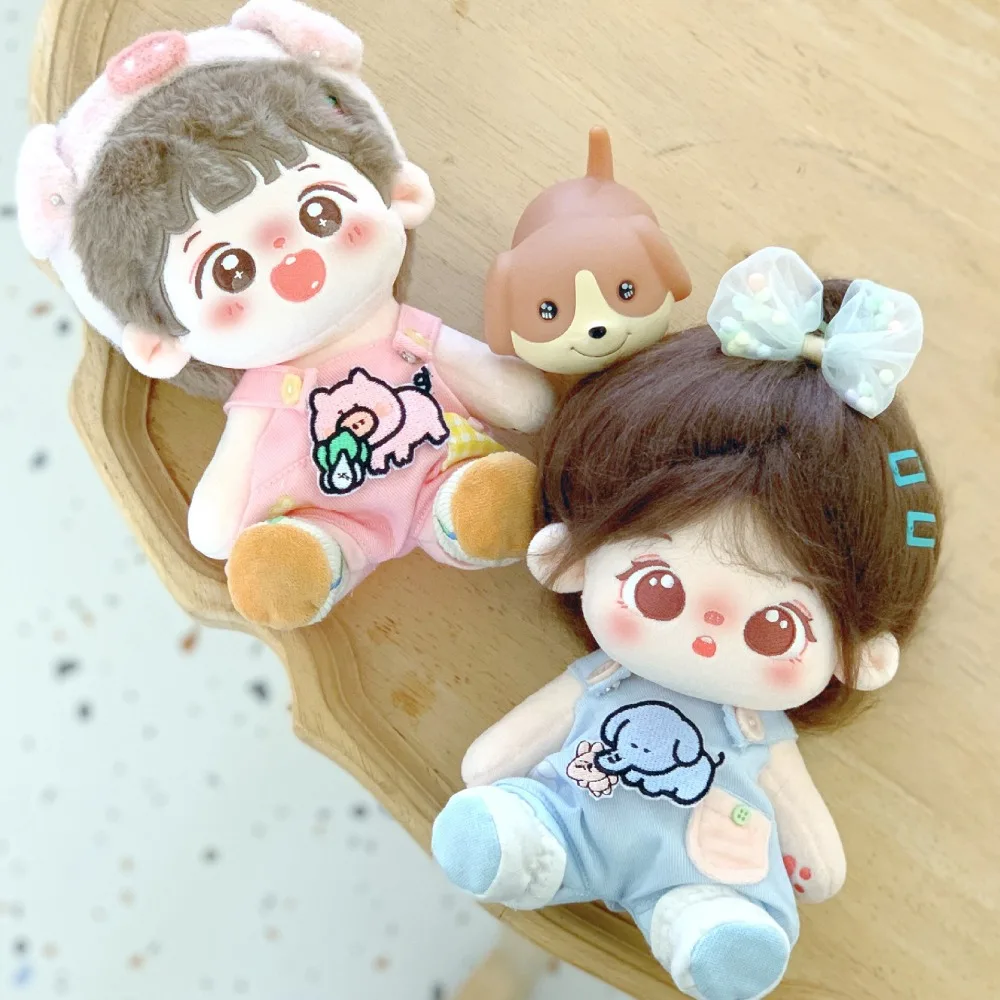 Cartoon Animal 20cm Cotton Doll Clothes Strap Pants Elephant Cotton Doll's Clothes Fashion Mini Plush Doll Clothes
Cartoon Animal 20cm Cotton Doll Clothes Strap Pants Elephant Cotton Doll's Clothes Fashion Mini Plush Doll Clothes