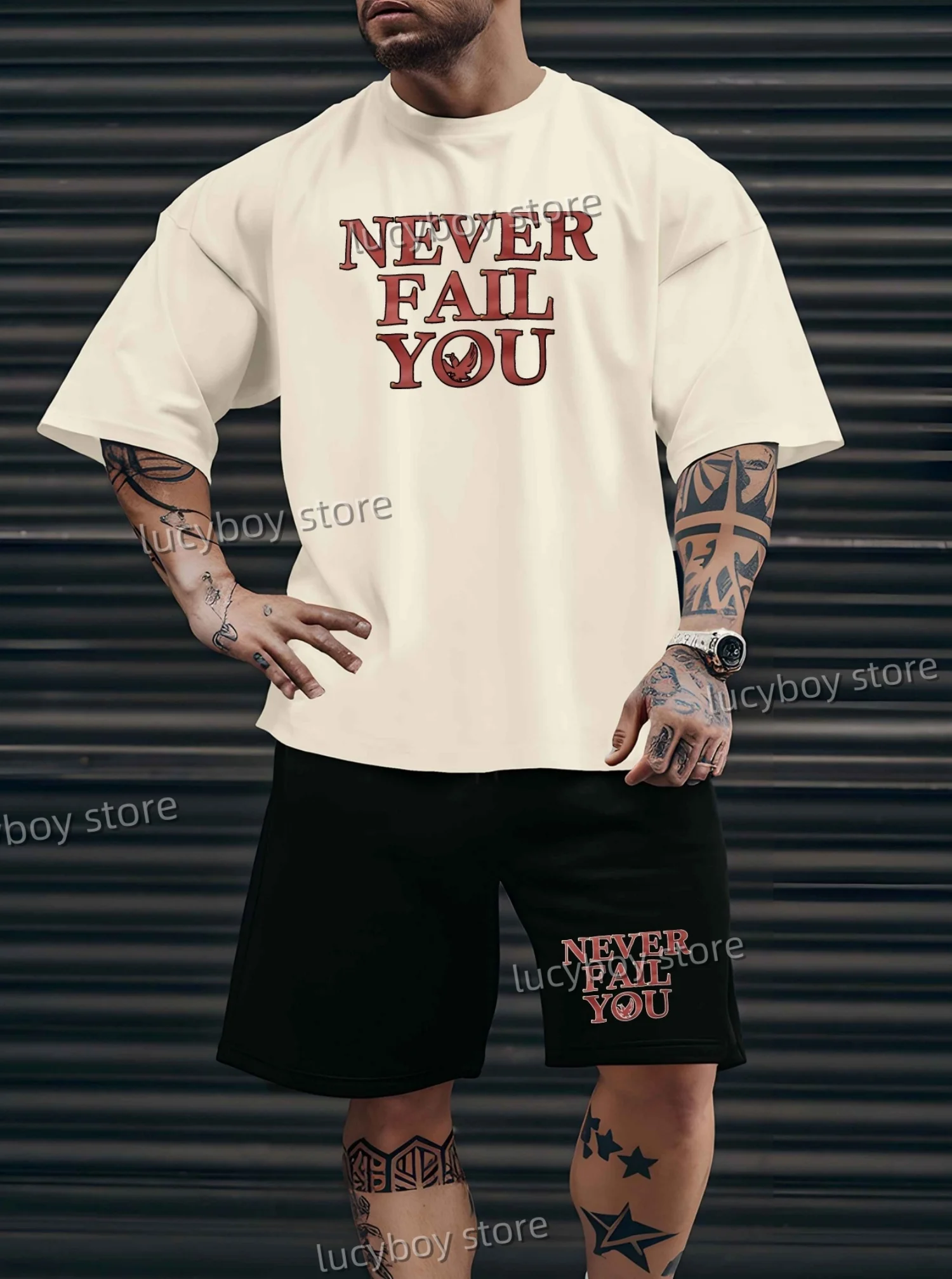 2025 NEVER FALL YOU Printed Men's Suit 2 Pieces Set Casual Suit SportswearFitness Set Men's Tracksuit Oversized Clothes
2025 NEVER FALL YOU Printed Men's Suit 2 Pieces Set Casual Suit SportswearFitness Set Men's Tracksuit Oversized Clothes