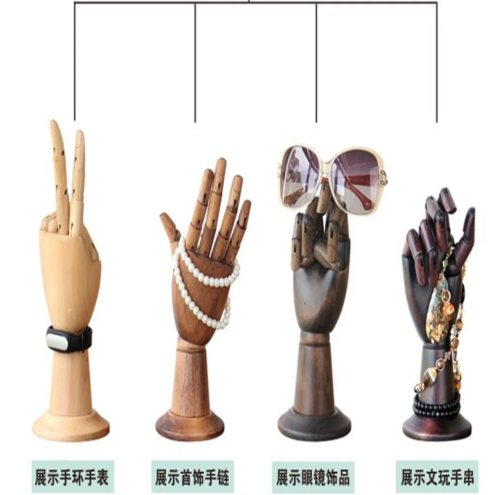 Wooden Female Hand Mannequin Joint for Arts and Crafts, Cloth Mannequin, Bracelet, Puppet, Glasses, Jewelry Props Display, B538
Wooden Female Hand Mannequin Joint for Arts and Crafts, Cloth Mannequin, Bracelet, Puppet, Glasses, Jewelry Props Display, B538