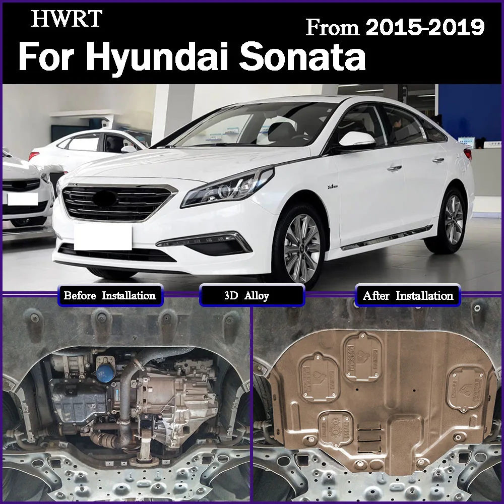 Under Engine Guard Splash Shield Mud Fender Cover Plate Fender Mudguard Protector Alloy For Hyundai Sonata 2015 - 2019 2.0L
Under Engine Guard Splash Shield Mud Fender Cover Plate Fender Mudguard Protector Alloy For Hyundai Sonata 2015 - 2019 2.0L