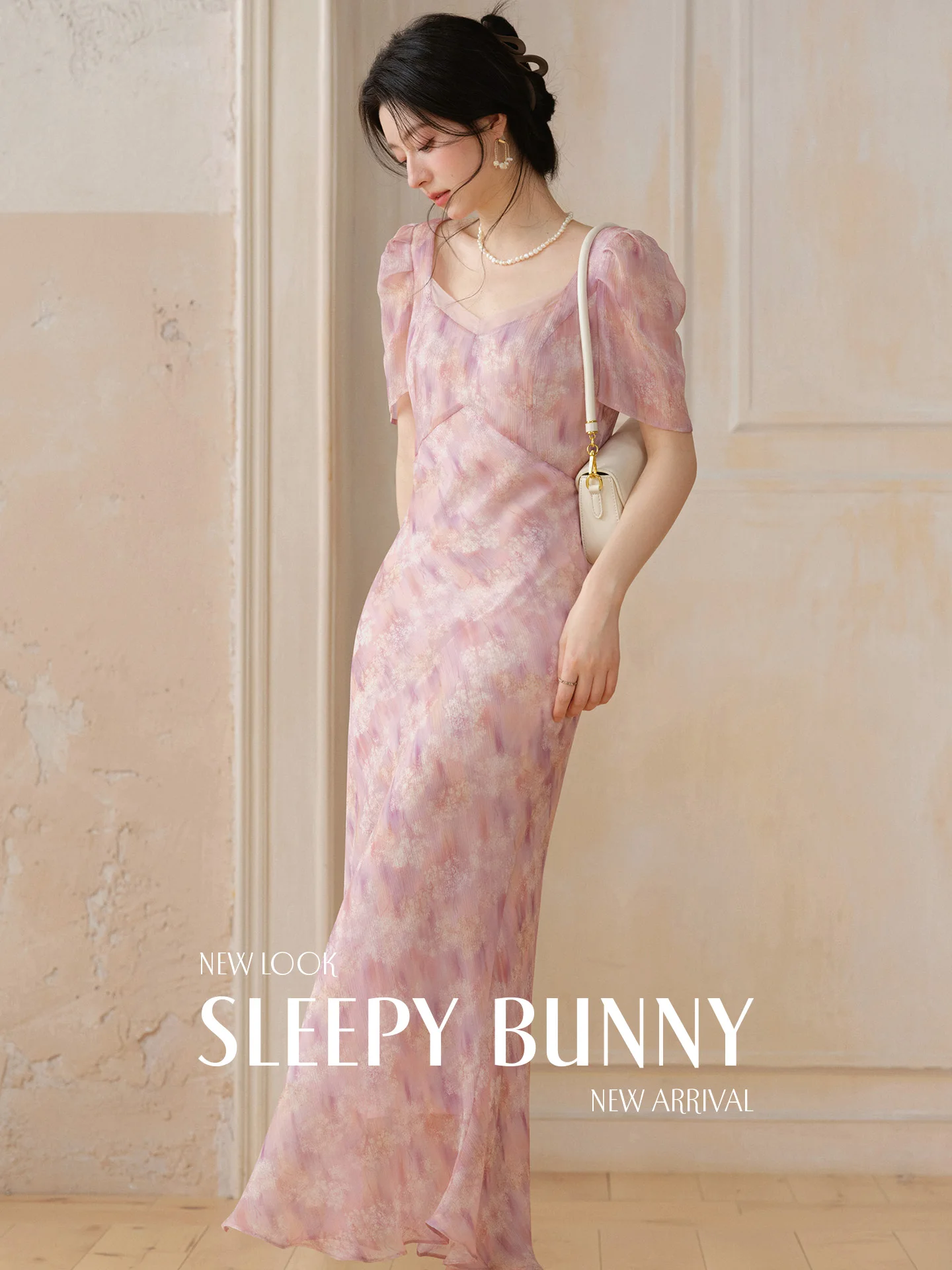 Elegant Spybunny Pink Face Peach Blossom Printed Gored Fish Tail Dress Women's Summer Small Size Long Dress Polyester Fiber B...
Elegant Spybunny Pink Face Peach Blossom Printed Gored Fish Tail Dress Women's Summer Small Size Long Dress Polyester Fiber B...