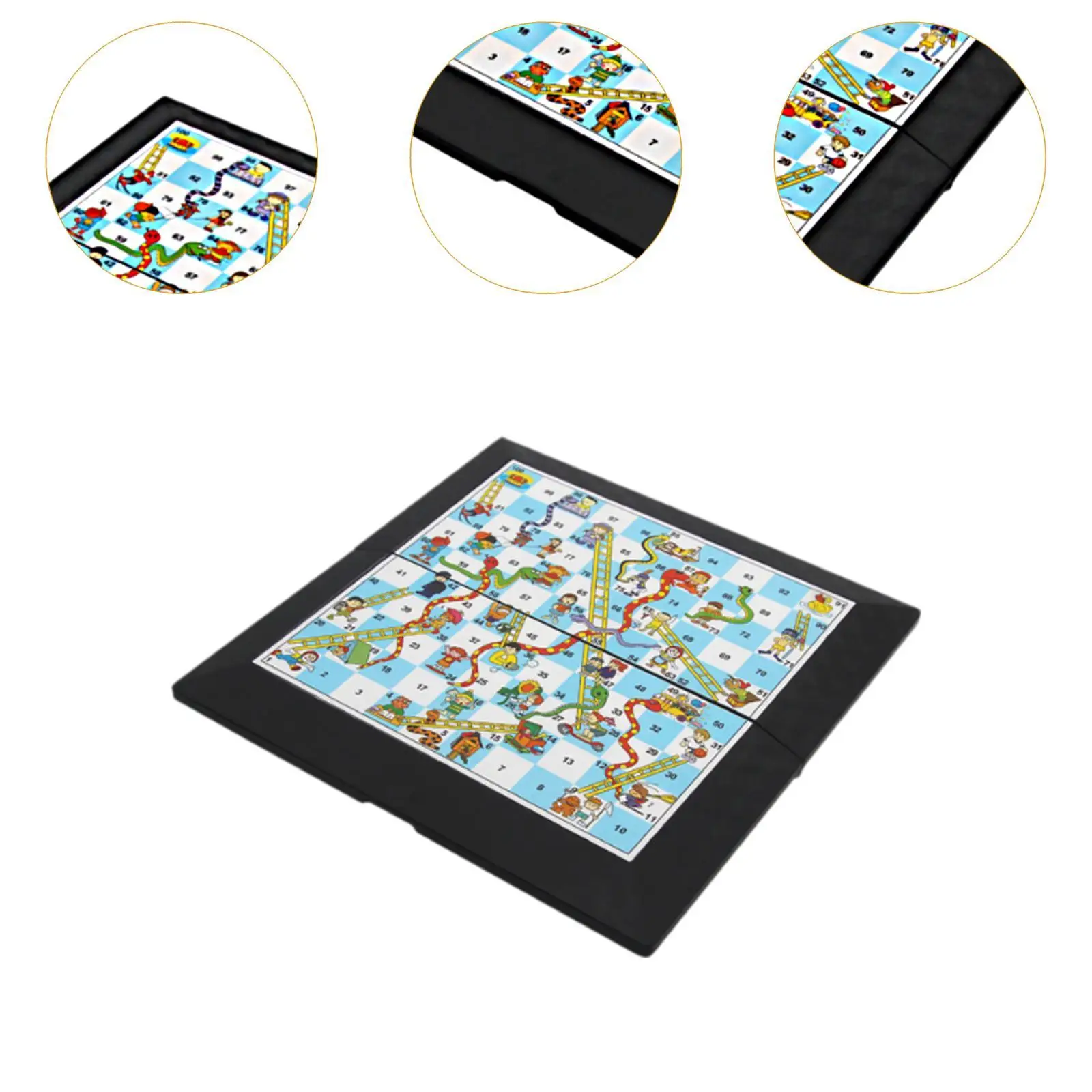 Folding Snake and Ladders Board Game Travel Set Traditional Family Fun Gift for Kids Adults Educational Games for Home and
Folding Snake and Ladders Board Game Travel Set Traditional Family Fun Gift for Kids Adults Educational Games for Home and