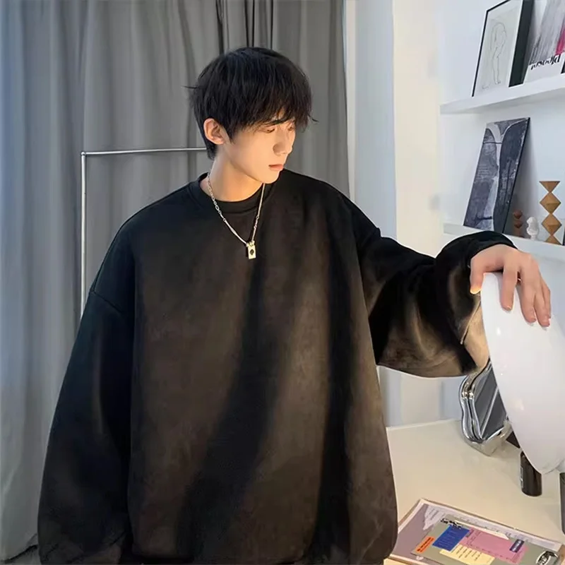 Молодежная толстовка оверсайз 500 г в американском ретро-стиле, модная, с круглым вырезом, для мальчиков, повседневная, свободного кроя
Молодежная толстовка оверсайз 500 г в американском ретро-стиле, модная, с круглым вырезом, для мальчиков, повседневная, свободного кроя