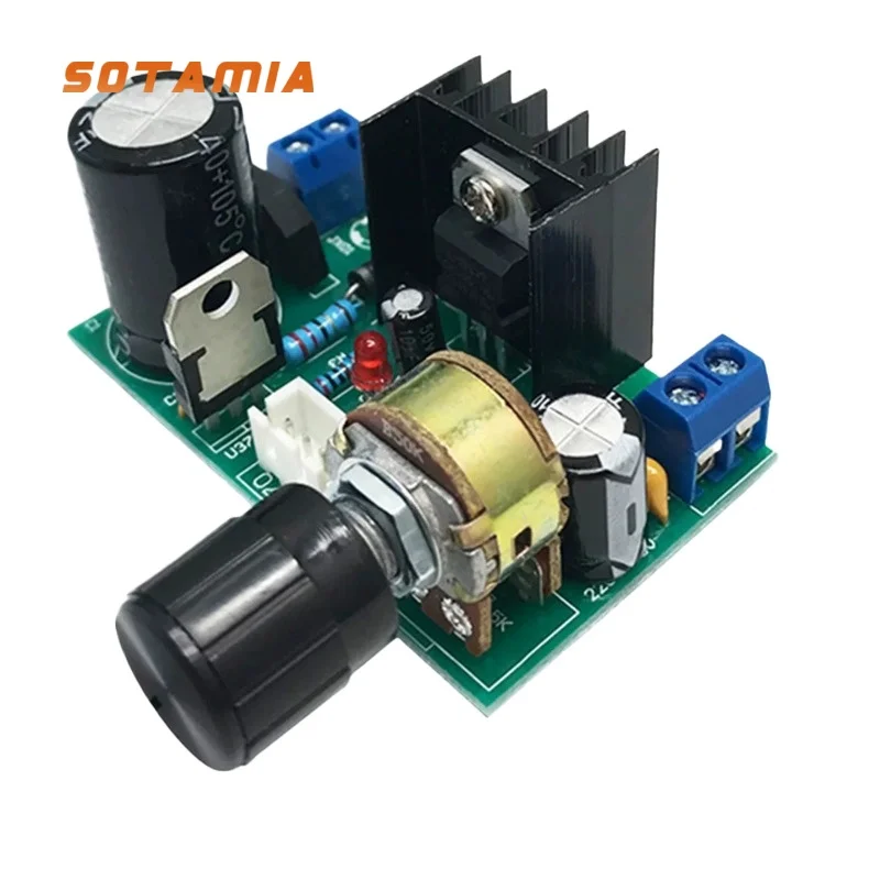 SOTAMIA LM317 Power Supply Voltage Regulator Board 1.25V-37V Adjustable DC Voltage Regulator Module for Audio Amplifier
SOTAMIA LM317 Power Supply Voltage Regulator Board 1.25V-37V Adjustable DC Voltage Regulator Module for Audio Amplifier