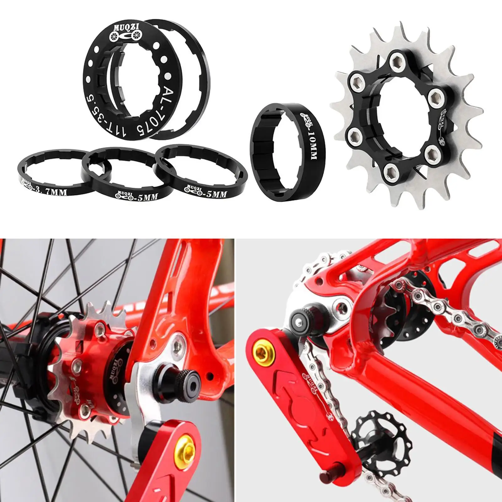 Bicycle 1 Speed HG 7-10 Speed Hub Conversion Cassette Cog for Mini Bike Parts and Road Bike Transmission
Bicycle 1 Speed HG 7-10 Speed Hub Conversion Cassette Cog for Mini Bike Parts and Road Bike Transmission