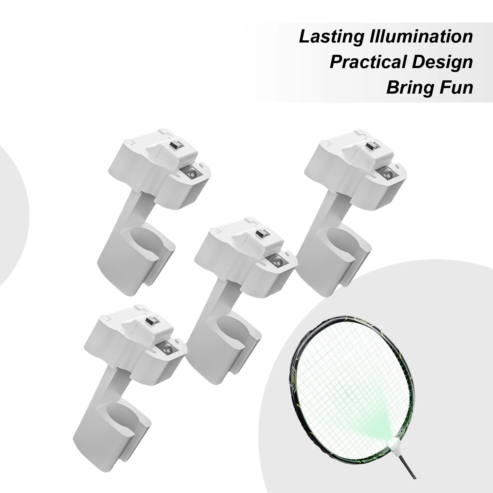 Ракетки с подсветкой, 4 шт., легкие ракетки для бадминтона с зажимом, светодиодная тренировочная лампа для ночного времени, уличной группы заднего двора
Ракетки с подсветкой, 4 шт., легкие ракетки для бадминтона с зажимом, светодиодная тренировочная лампа для ночного времени, уличной группы заднего двора