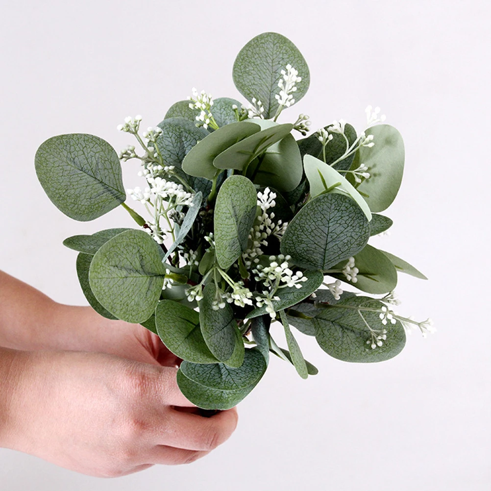 12pcs Artificial Eucalyptus Stems Large Green Plants Wedding Decor Plastic LeavesEucalyptus Branch Home Decor Floral
12pcs Artificial Eucalyptus Stems Large Green Plants Wedding Decor Plastic LeavesEucalyptus Branch Home Decor Floral