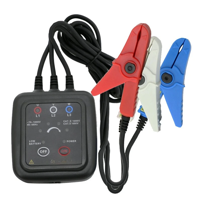 Instrument VC850C Sequence Table Non-contact three-phase sequencer Phase detector AC detector
Instrument VC850C Sequence Table Non-contact three-phase sequencer Phase detector AC detector