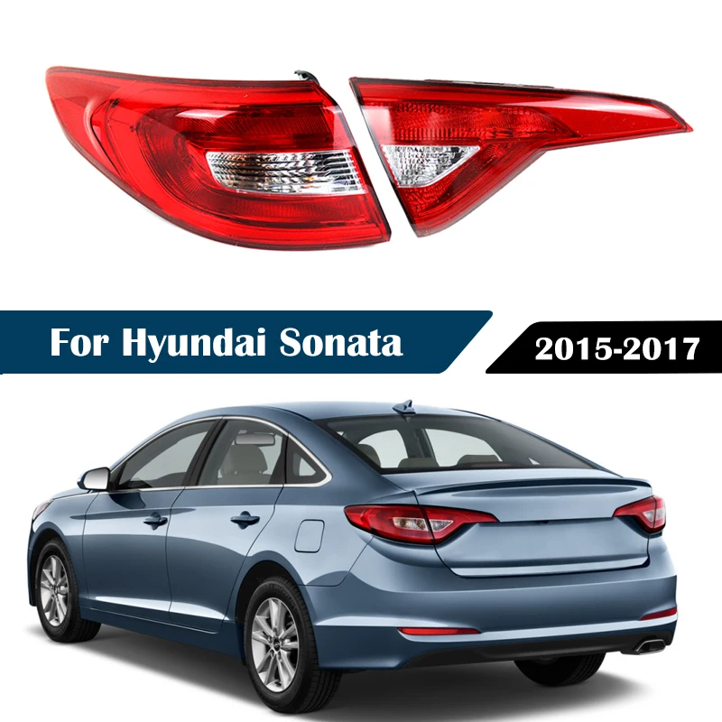 For Hyundai Sonata 2015 2016 2017 Car Rear Tail Light Brake Light Rear Warming Signal Lamp 92402C2000 HY2805129 Car Accessories
For Hyundai Sonata 2015 2016 2017 Car Rear Tail Light Brake Light Rear Warming Signal Lamp 92402C2000 HY2805129 Car Accessories
