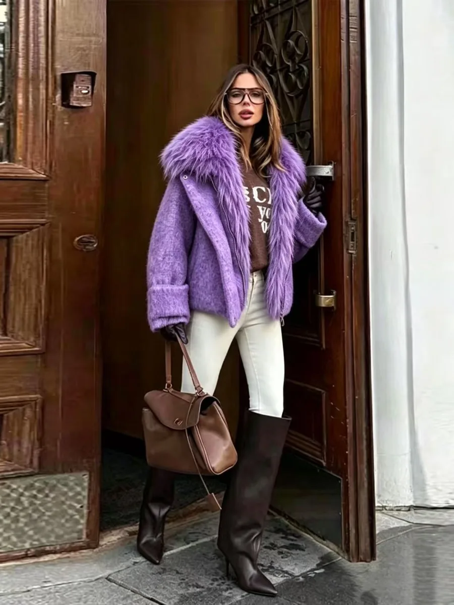 Oversized Puffer Jacket Women 2026 Winter High Street Glossy Warm Goose Down Coat Streetwear Down Parka Real Fur Outerwear
Oversized Puffer Jacket Women 2026 Winter High Street Glossy Warm Goose Down Coat Streetwear Down Parka Real Fur Outerwear