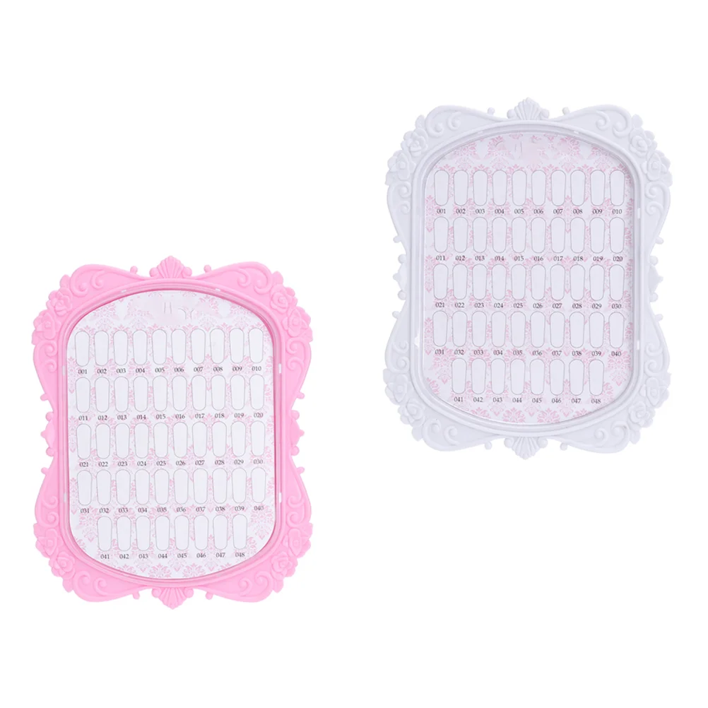 2 Pcs Nail Display Board Tool False Nails Bracket Salon Decor Color Plastic Abs Brackets
2 Pcs Nail Display Board Tool False Nails Bracket Salon Decor Color Plastic Abs Brackets