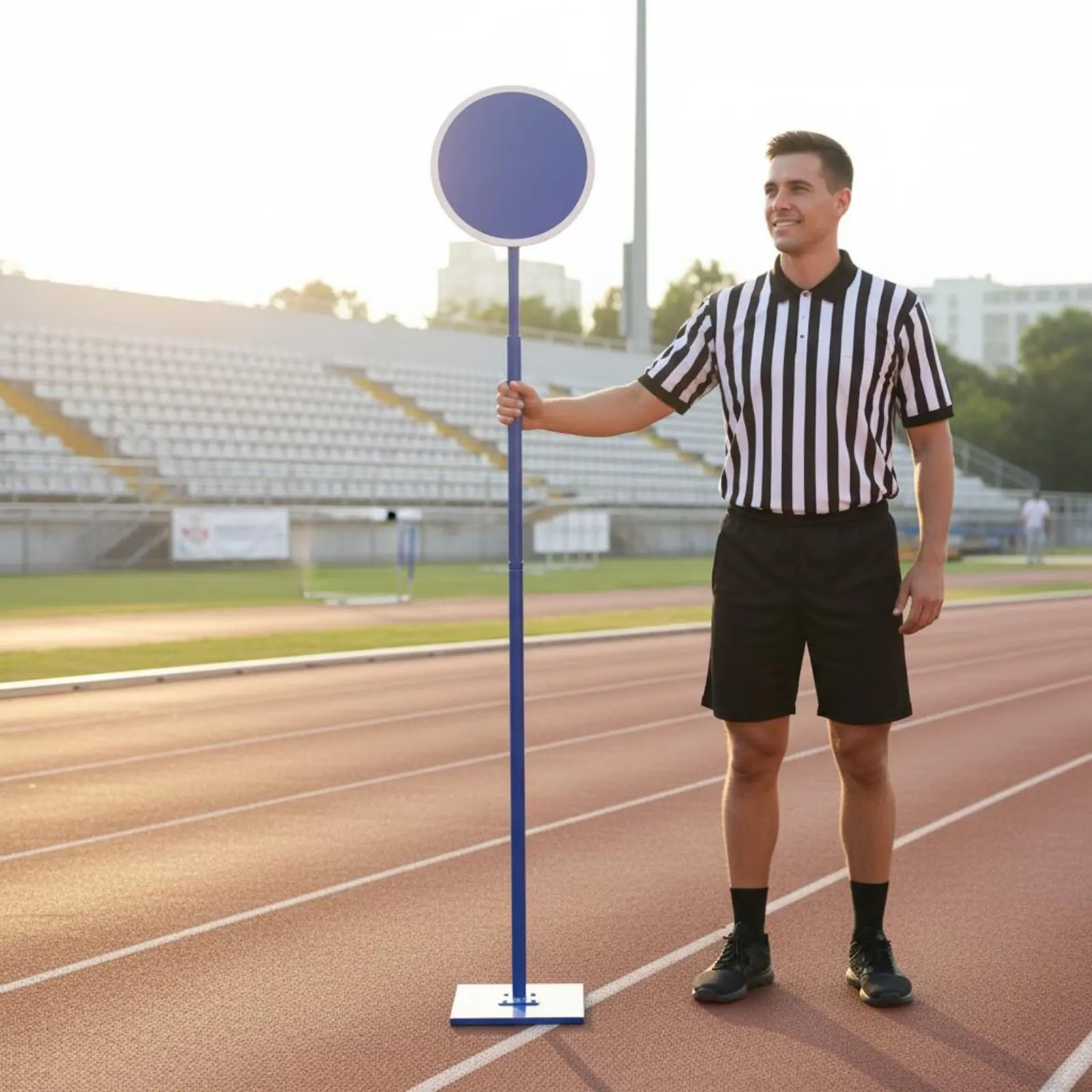 Athletics Starting Podium Thickened Mobile Referee Stand Sports Equipment Stable Base
Athletics Starting Podium Thickened Mobile Referee Stand Sports Equipment Stable Base