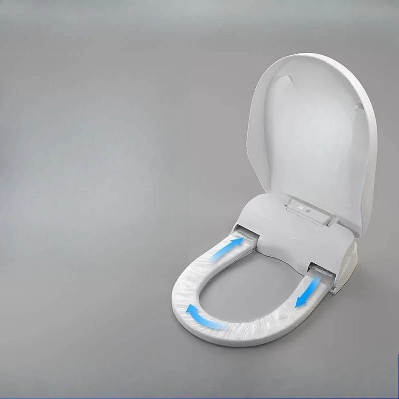 Automatic change of toilet cover ring, turn around treasure, change film, replace disposable seat cushion cover film
Automatic change of toilet cover ring, turn around treasure, change film, replace disposable seat cushion cover film