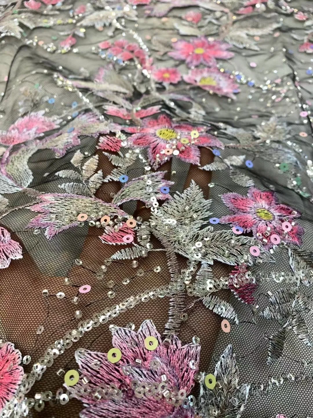 African Luxury Beaded Tulle Lace Fabric 2024 Nigerian Handmade Heavy Sequins Lace Fabric Fro Bridal Wedding Dress Party Sewing
African Luxury Beaded Tulle Lace Fabric 2024 Nigerian Handmade Heavy Sequins Lace Fabric Fro Bridal Wedding Dress Party Sewing