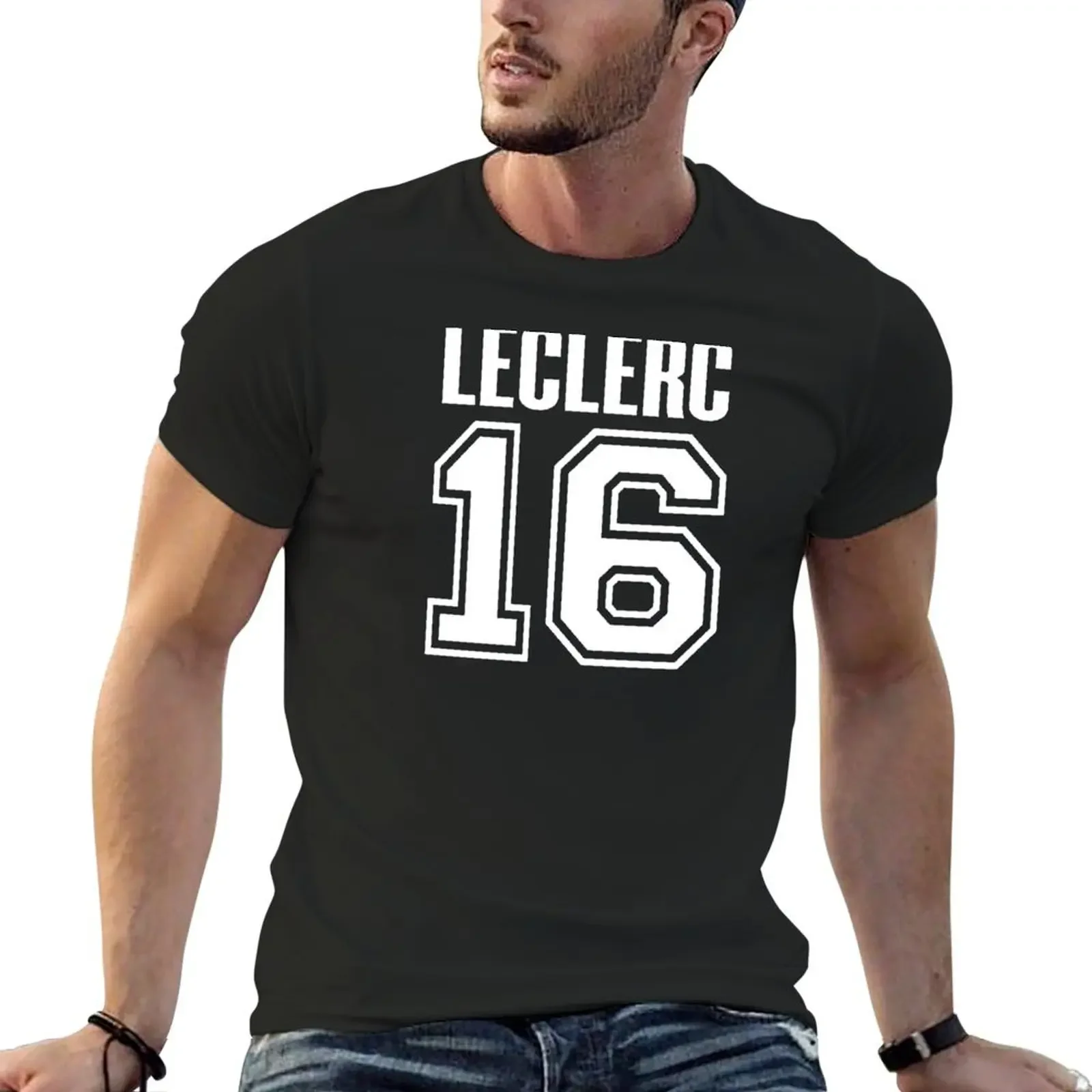 Leclerc #16 T-Shirt fashion shirts vintage clothes cotton man t-shirts Funny t-shirt sweat shirts, men
Leclerc #16 T-Shirt fashion shirts vintage clothes cotton man t-shirts Funny t-shirt sweat shirts, men