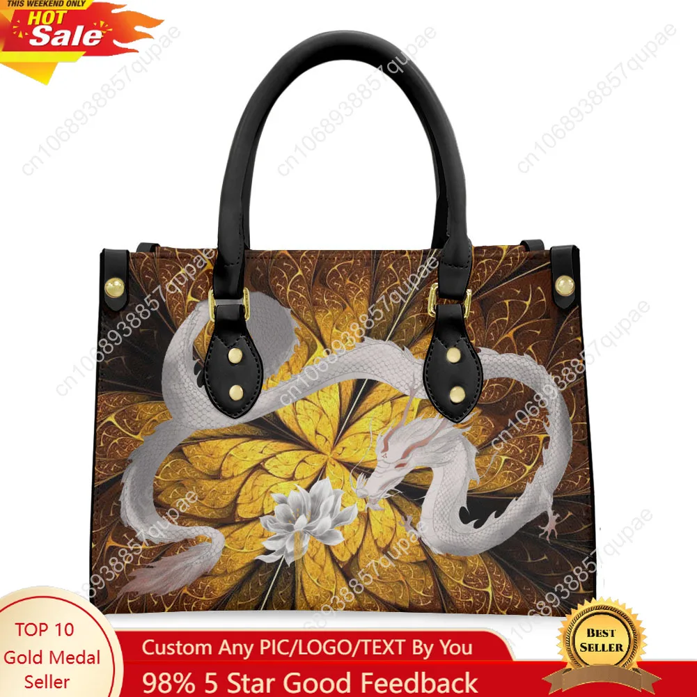 Chinese mythology Dragon female Tote Bag Purse Women Men Retro Street Text Image PU Leather Handbag Business Shopping Gift Bags
Chinese mythology Dragon female Tote Bag Purse Women Men Retro Street Text Image PU Leather Handbag Business Shopping Gift Bags
