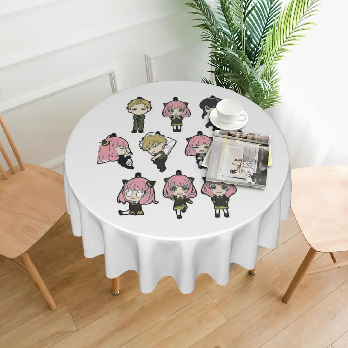 Spy X Family Anya Yor Loid Forger Waterproof Round Tablecloth Oilproof Table Cloth for Kitchen Events Table Cover 60 inches
Spy X Family Anya Yor Loid Forger Waterproof Round Tablecloth Oilproof Table Cloth for Kitchen Events Table Cover 60 inches