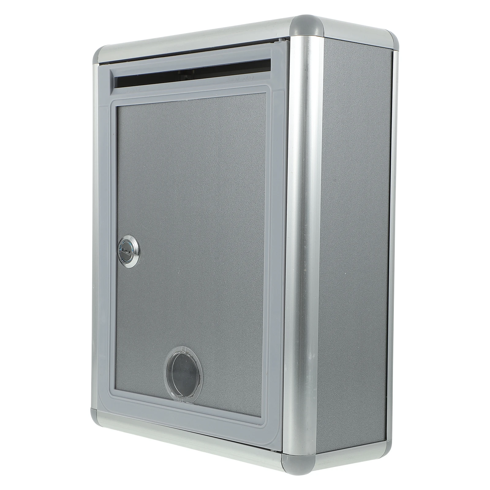 1pc Silver Gray Aluminum Lockable Ballot Box 21 5x10 5x28 5cm Mailbox Suggestion Complaint Post Wall Mount Safe Storage
1pc Silver Gray Aluminum Lockable Ballot Box 21 5x10 5x28 5cm Mailbox Suggestion Complaint Post Wall Mount Safe Storage