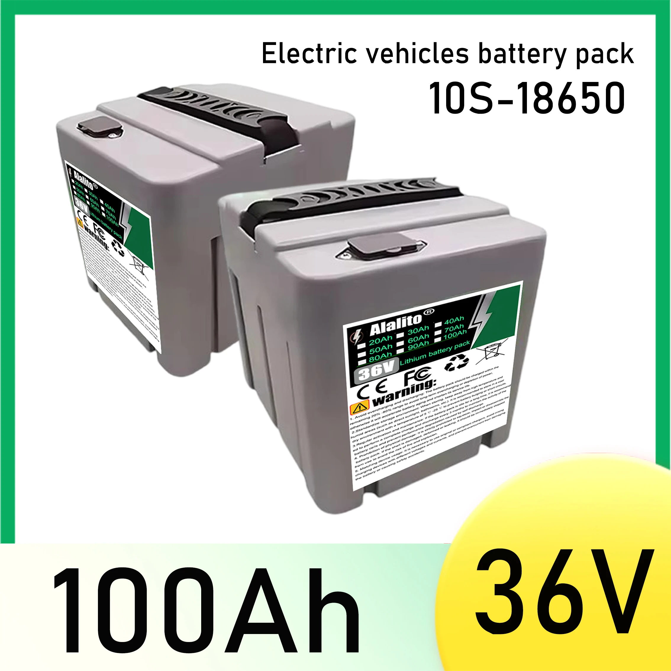 Air express, suitable for 250-2000W motor equipment, 18650 lithium battery, 36V 20Ah-100Ah lithium battery pack
Air express, suitable for 250-2000W motor equipment, 18650 lithium battery, 36V 20Ah-100Ah lithium battery pack