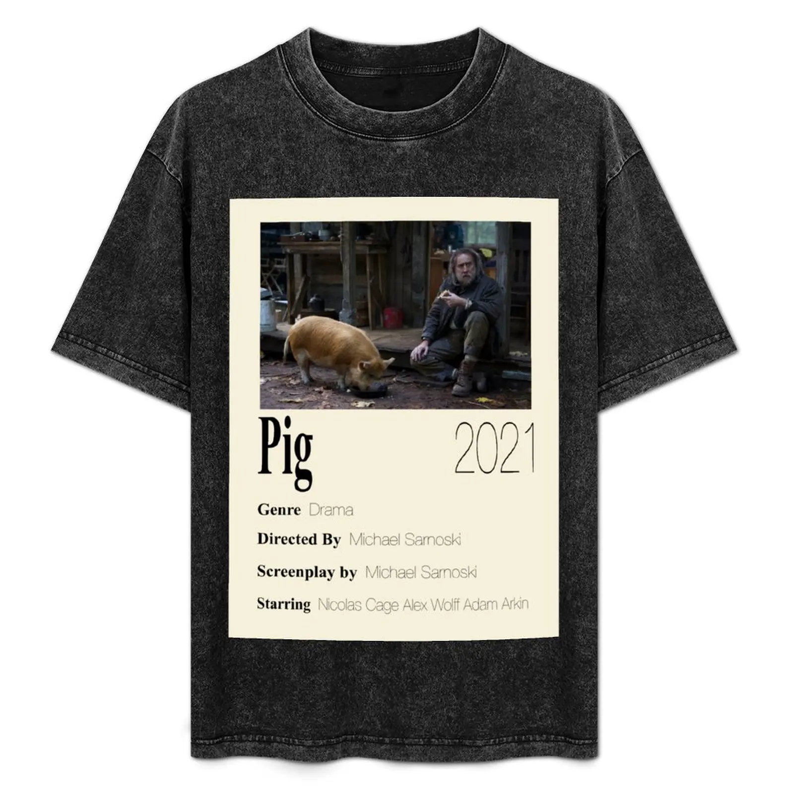 Pig Poster T-Shirt
Pig Poster T-Shirt