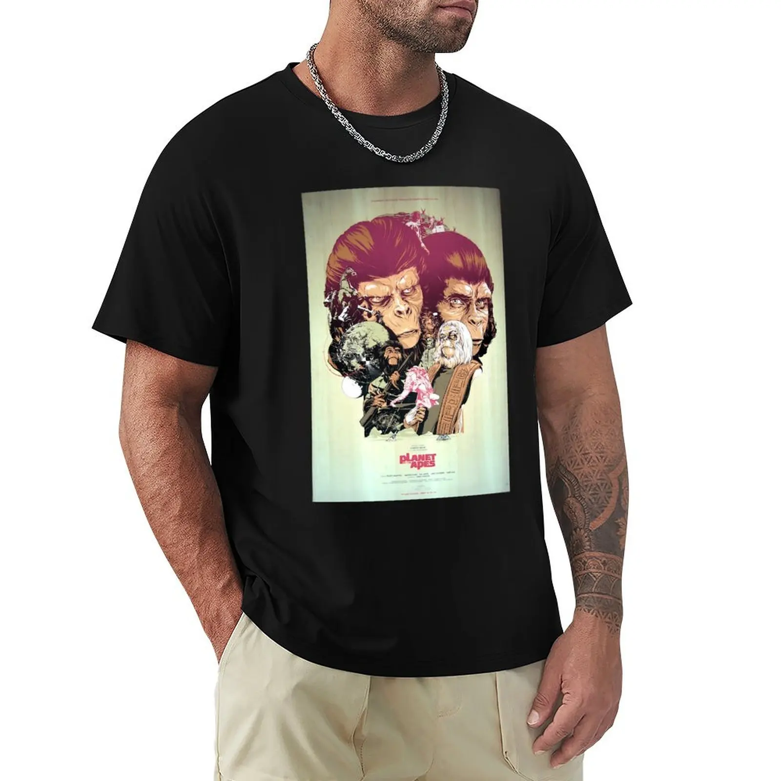 Planet of the Apes T-Shirt Vintage Style Printed Top
Planet of the Apes T-Shirt Vintage Style Printed Top