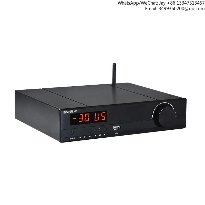 X21 TPA3255 * 2 2.1 channel home audio amplifier ES9018K2M decoding LDAC digital signal processor BT 5.0 150W * 2 stereo amplifi
X21 TPA3255 * 2 2.1 channel home audio amplifier ES9018K2M decoding LDAC digital signal processor BT 5.0 150W * 2 stereo amplifi