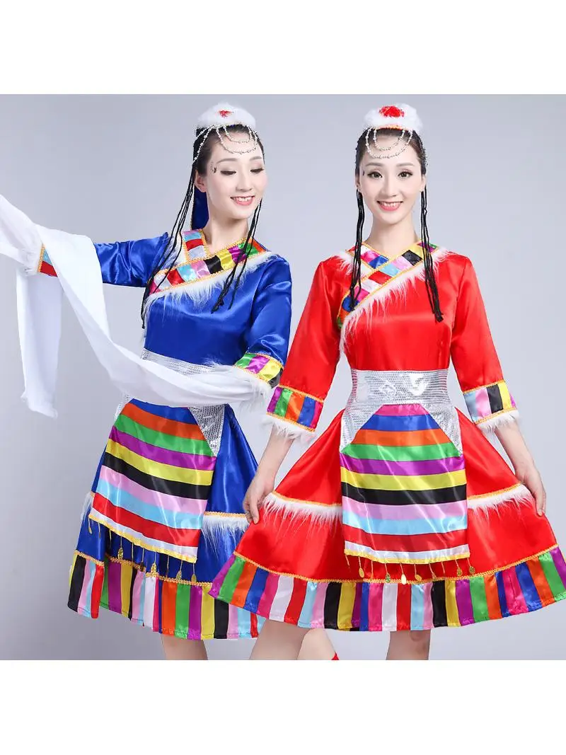 Stage Performance Costume Water Sleeve Dance Skirt Square Dance Clothes Women's Ethnic Dance Performance Outfit Chinese Tradi...
Stage Performance Costume Water Sleeve Dance Skirt Square Dance Clothes Women's Ethnic Dance Performance Outfit Chinese Tradi...