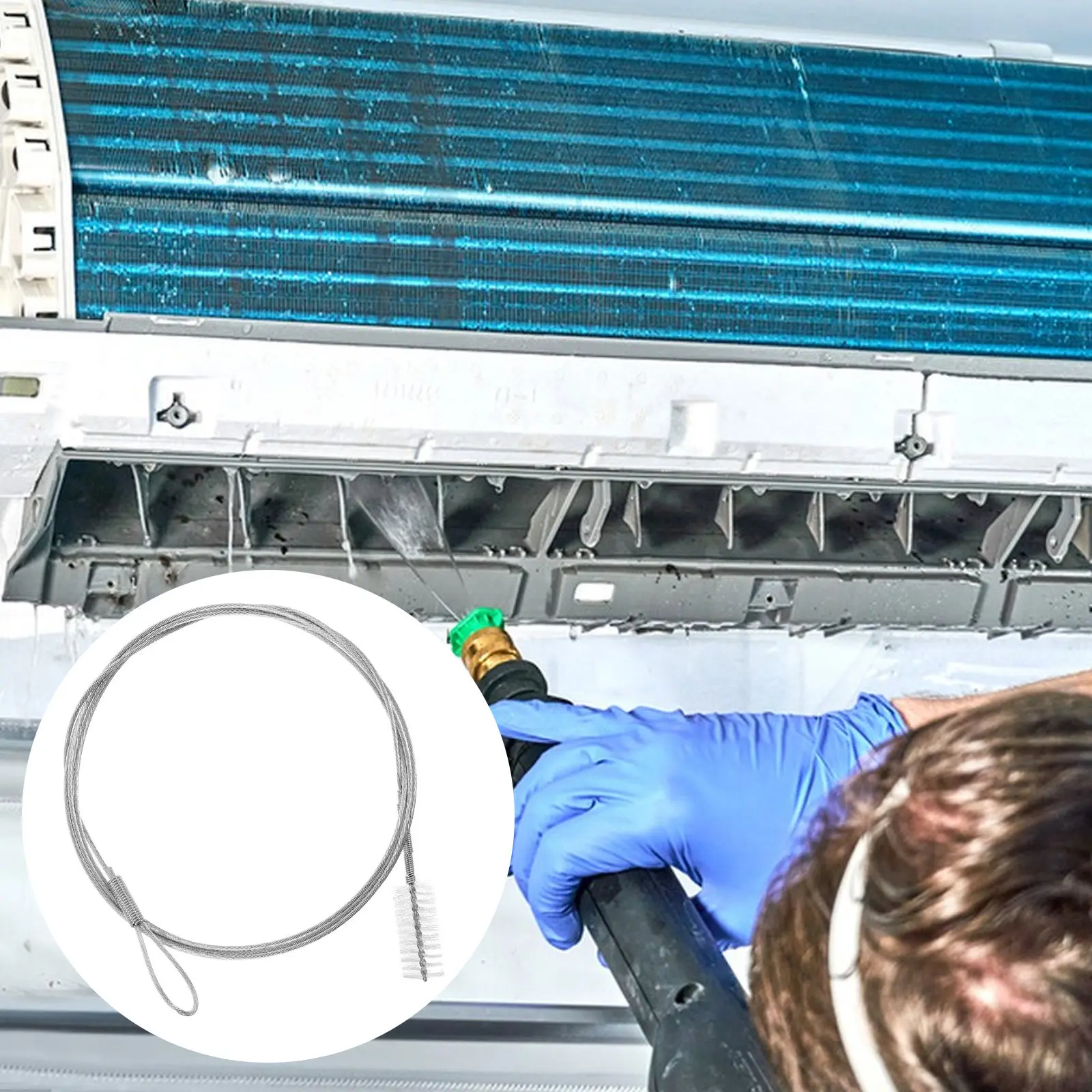Long Flexible Drain Brush 53 Inch Car Sunroof Air Conditioner Refrigerator Pipe Cleaner Clog Removing Tool Long Drain Brush
Long Flexible Drain Brush 53 Inch Car Sunroof Air Conditioner Refrigerator Pipe Cleaner Clog Removing Tool Long Drain Brush