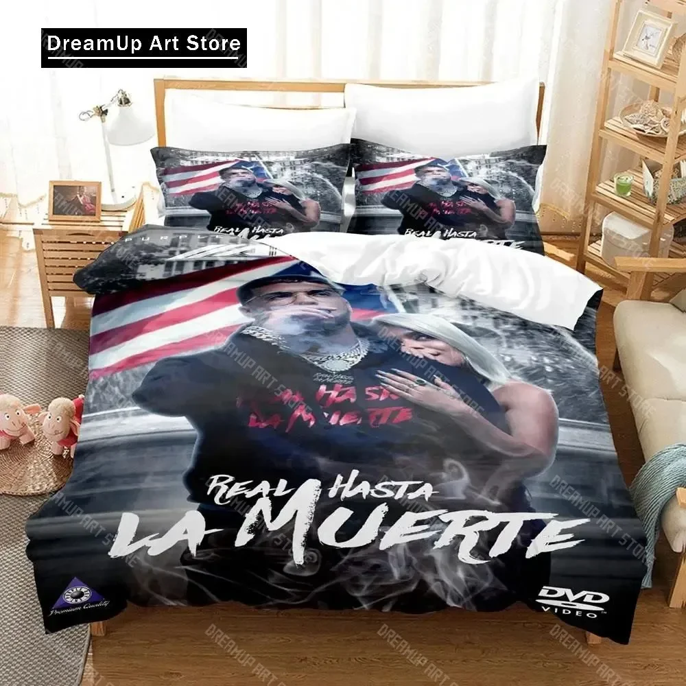 Модный комплект постельного белья с 3D принтом Anuel Aa Real Hasta La Muerte для мальчиков и девочек, полный размер, пододеяльник, наволочка, кровать для взрослых
Модный комплект постельного белья с 3D принтом Anuel Aa Real Hasta La Muerte для мальчиков и девочек, полный размер, пододеяльник, наволочка, кровать для взрослых