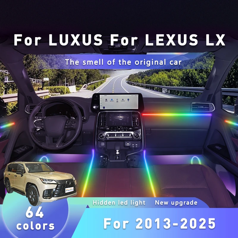 FILIPLI для LEXUS NX 2015 г. DIY Киберпанк акриловый автомобильный окружающий свет 64 RGB Bluetooth управляемая музыка синхронизация внутренний свет автомобиля
FILIPLI для LEXUS NX 2015 г. DIY Киберпанк акриловый автомобильный окружающий свет 64 RGB Bluetooth управляемая музыка синхронизация внутренний свет автомобиля