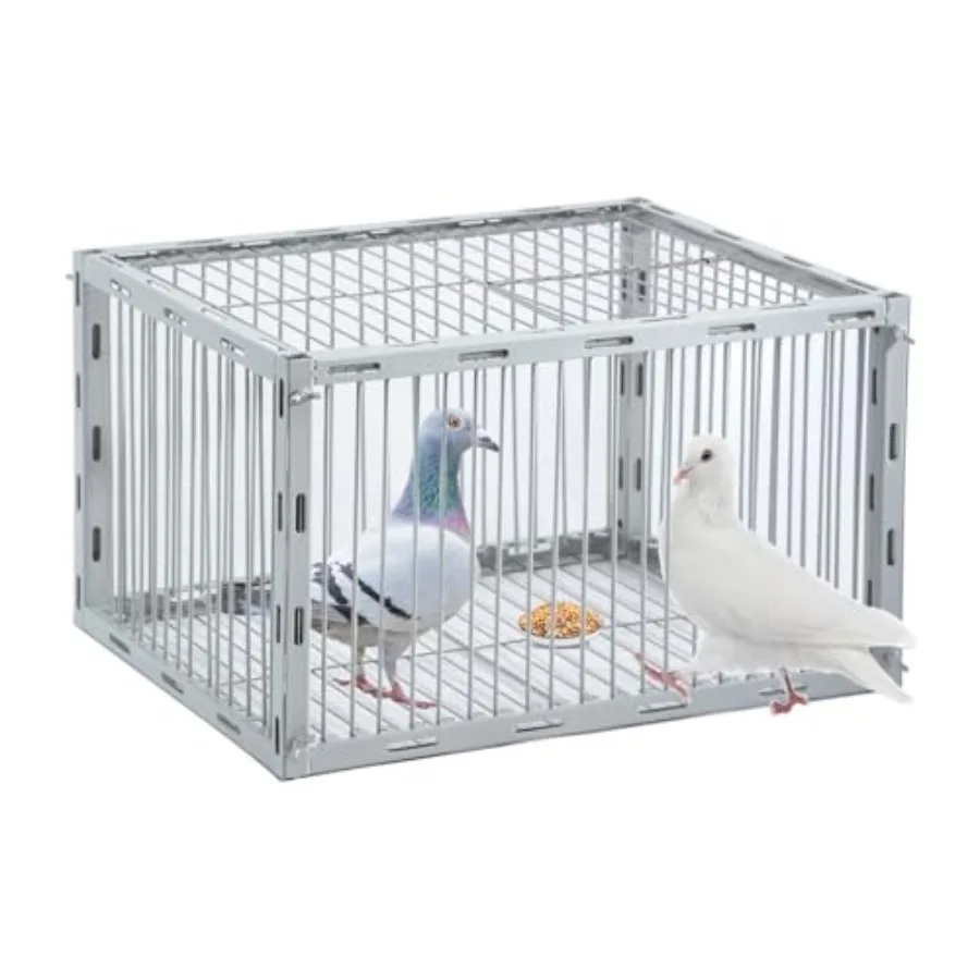 Pigeon Trap with Escape-Proof DesignBirds Trap with One-Way Entry Chicken and Bird Traps Cage for Pigeon Portable and Easy Asse
Pigeon Trap with Escape-Proof DesignBirds Trap with One-Way Entry Chicken and Bird Traps Cage for Pigeon Portable and Easy Asse