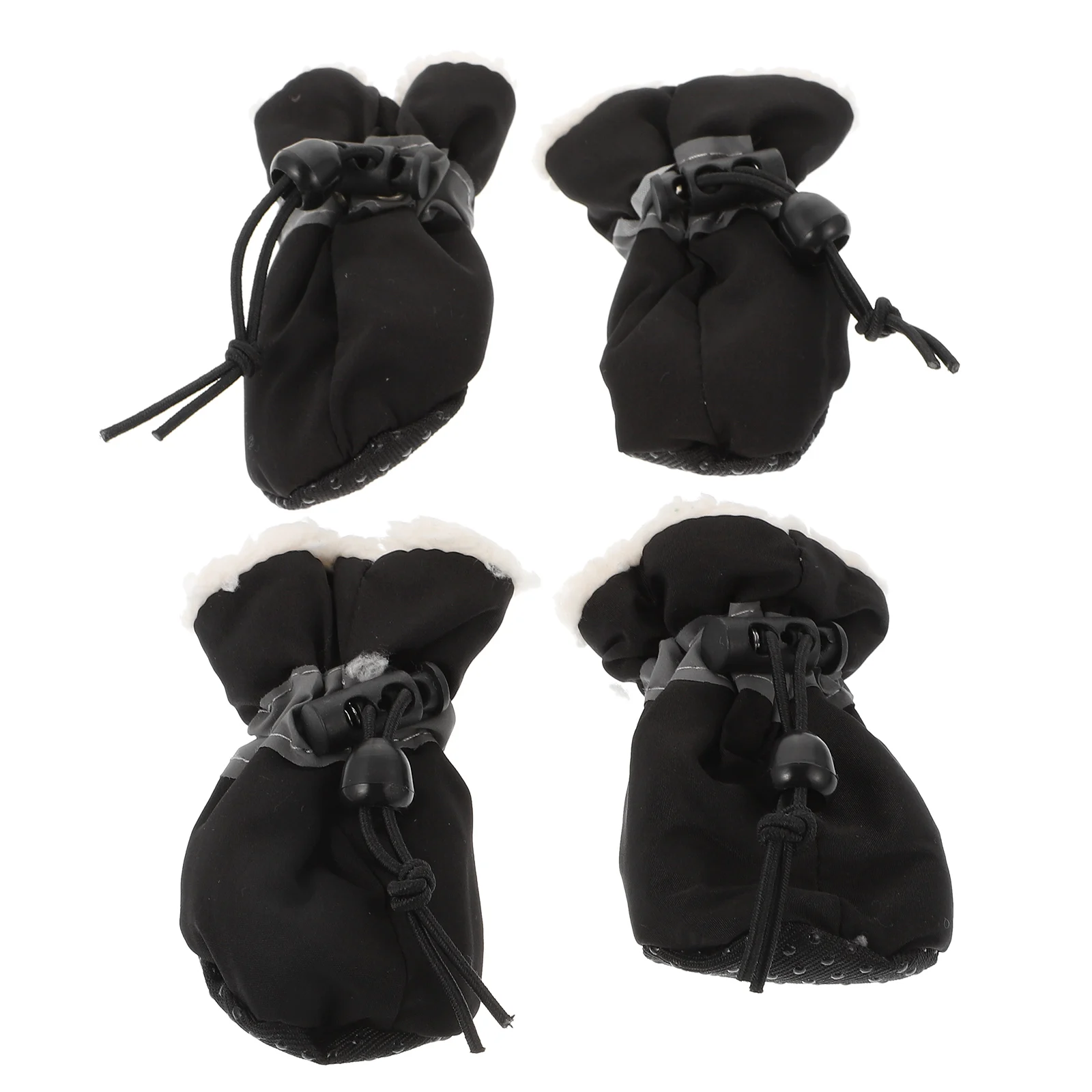 4 Pcs Pet Winter Shoes High Quality Cloth Puppy Boots Snowshoes Paw Protectors Anti Skid Warm Elastic Band Buckle
4 Pcs Pet Winter Shoes High Quality Cloth Puppy Boots Snowshoes Paw Protectors Anti Skid Warm Elastic Band Buckle