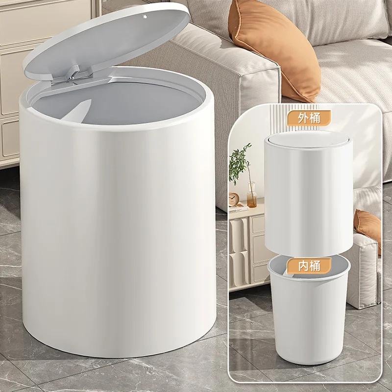 Simple Solid Color Trash Can With Lid Waterproof Waste Bin For Home Living Room Hotel Office Dustbin Garbage Storage Bucket
Simple Solid Color Trash Can With Lid Waterproof Waste Bin For Home Living Room Hotel Office Dustbin Garbage Storage Bucket