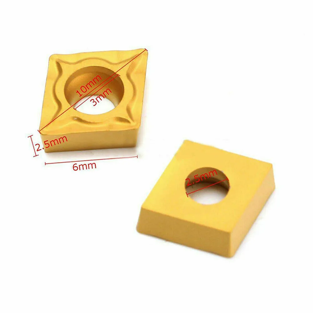 10pcs CCMT060204-HM VP15TF Insert Tool Alloy Steel SCLCR 1212H06 Lathe Turning Tool Holder Carbide Golden Tool New
10pcs CCMT060204-HM VP15TF Insert Tool Alloy Steel SCLCR 1212H06 Lathe Turning Tool Holder Carbide Golden Tool New