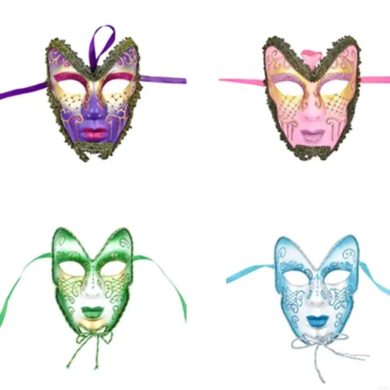 Q39C Halloween Face Mask Hand Painted Face Mask for Women Men Halloween Proms Parties
Q39C Halloween Face Mask Hand Painted Face Mask for Women Men Halloween Proms Parties