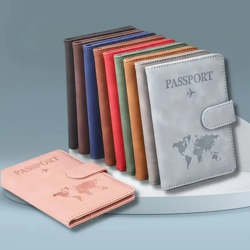 Unisex RFID Blocking Travel Passport Accessory Holder -Secure Anti-Theft Passport Organizer -Embossed World Map -Pattern Design -Travel Card Holder with Magnetic Closure, Foldable Design
Unisex RFID Blocking Travel Passport Accessory Holder -Secure Anti-Theft Passport Organizer -Embossed World Map -Pattern Design -Travel Card Holder with Magnetic Closure, Foldable Design
