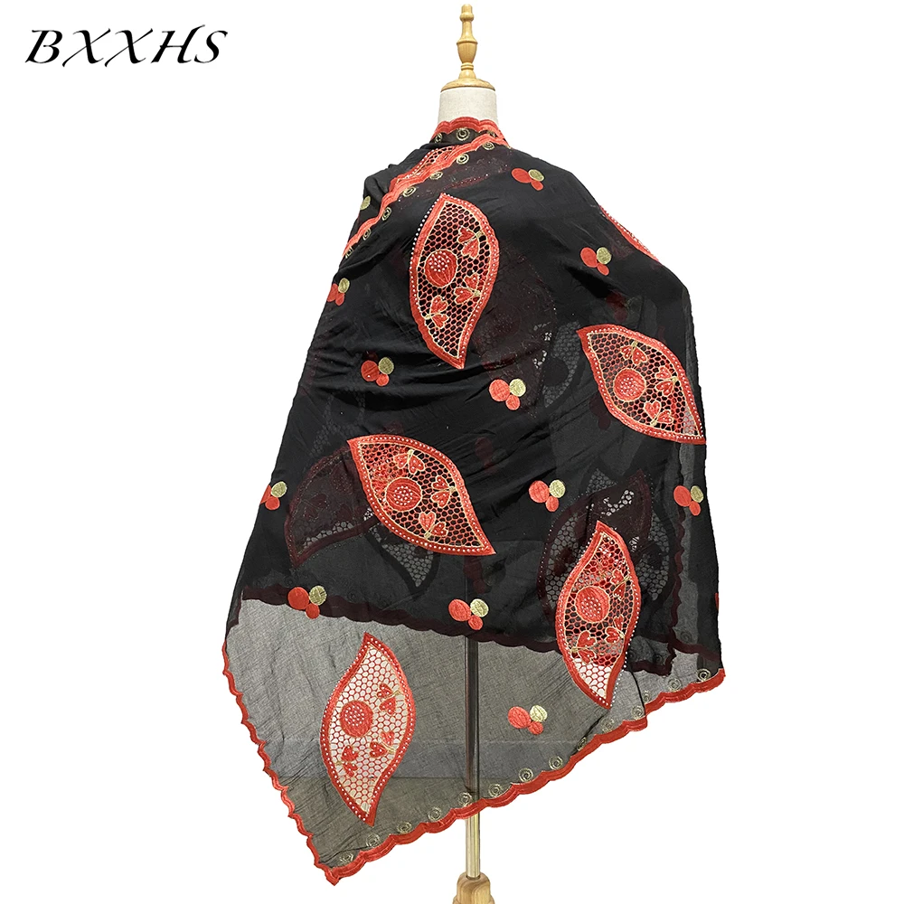 Muslim New Fashion Cotton Scarf Style Scarf African Women Cotton Embroidered Diamond Scarf Shawl Large Size 210*110cm BX-059
Muslim New Fashion Cotton Scarf Style Scarf African Women Cotton Embroidered Diamond Scarf Shawl Large Size 210*110cm BX-059