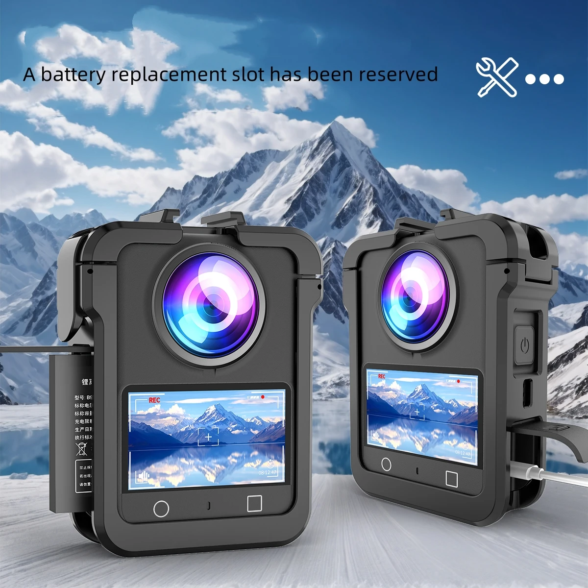 Magnetic Quick-Release Plastic Frame Protective Case for DJI OMSO 360 Action Camera
Magnetic Quick-Release Plastic Frame Protective Case for DJI OMSO 360 Action Camera