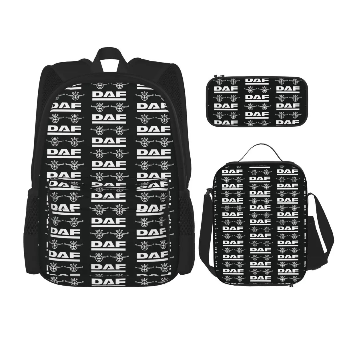 Daf Truck Classic Car Logo Backpacks Students Bookbag School Bags Rucksack Lunch Bag Pen Bag Three-Piece Set
Daf Truck Classic Car Logo Backpacks Students Bookbag School Bags Rucksack Lunch Bag Pen Bag Three-Piece Set